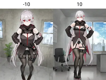 Leg length slider (Illustrious)