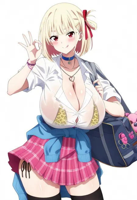 boryeon_(last_origin) school uniform 宝蓮[pony, ill]