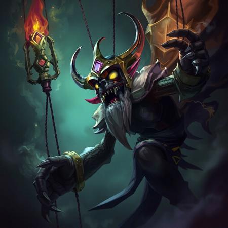 Puppet master from the game heroes of newerth, kongor from heroes of newerth,