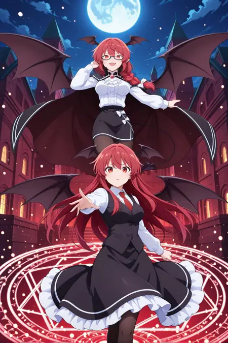 Koakuma (Touhou Project), Koakuma (Scarlet EX) & Koakuma (Compendium of Advanced Magic)