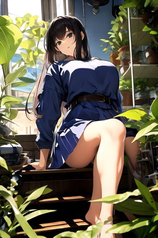 绪儿-居家少女场景Home scene image by TK31