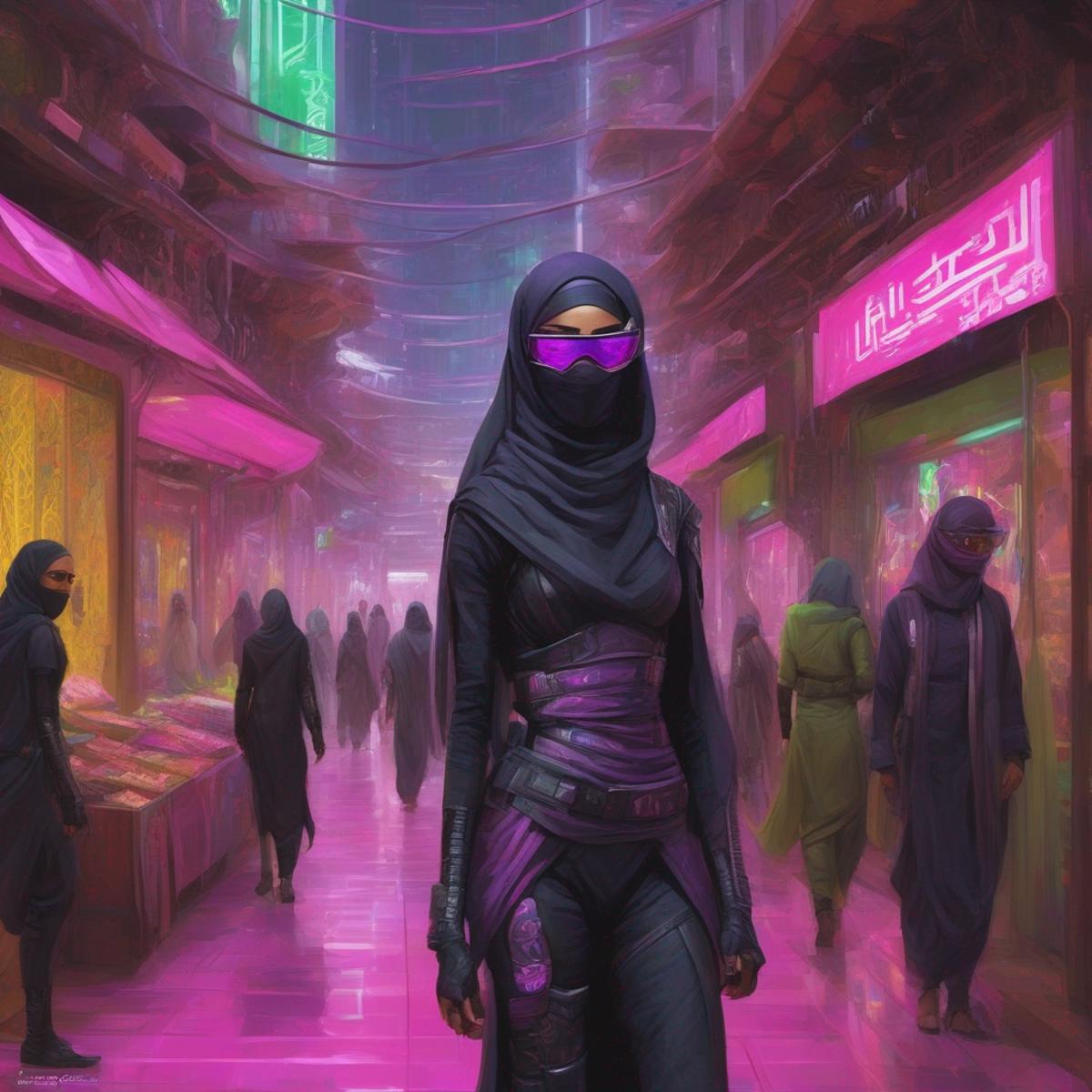 johnslegersart Arab scifi image by johnslegers