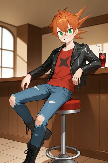 Axl - Megaman - (Illustrious) [Commission]