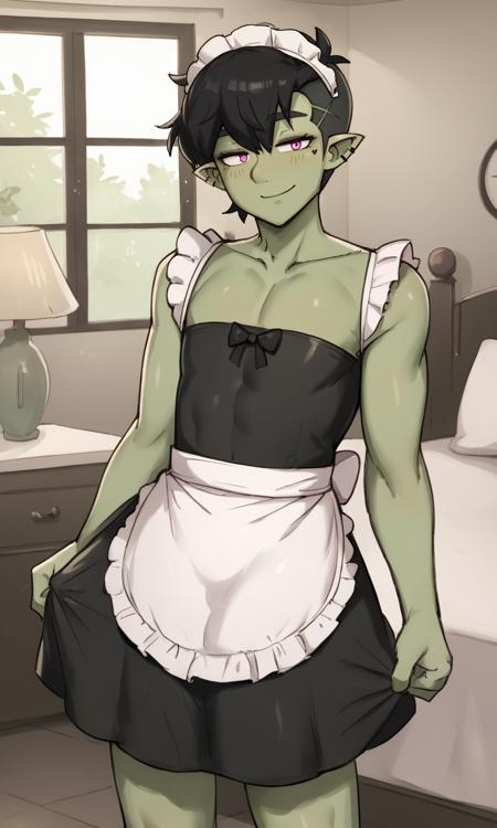 [Pony XL] Onyx the Orc Boi - Dross OC SDXL Lora V1