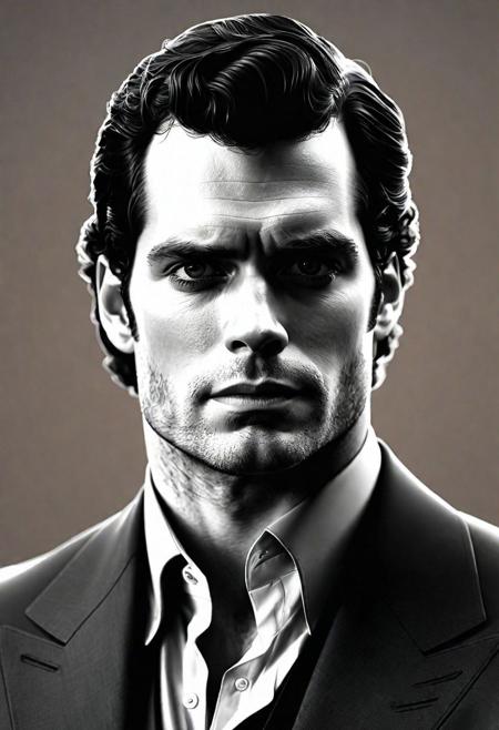 henry cavill , 21st Century, Rotoscope animation, 3D Modeling, Portrait Photography ,Photobashing