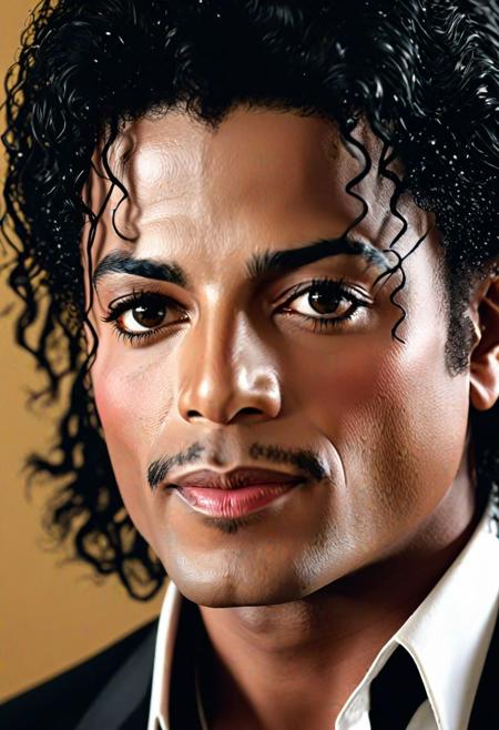 Michael Jackson portrait, High quality, 8K, UHD, realistic