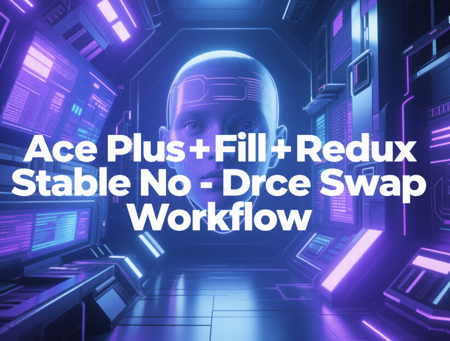 Ace Plus+Fill+Redux Stable No-Draw Face Swap Workflow face swap
