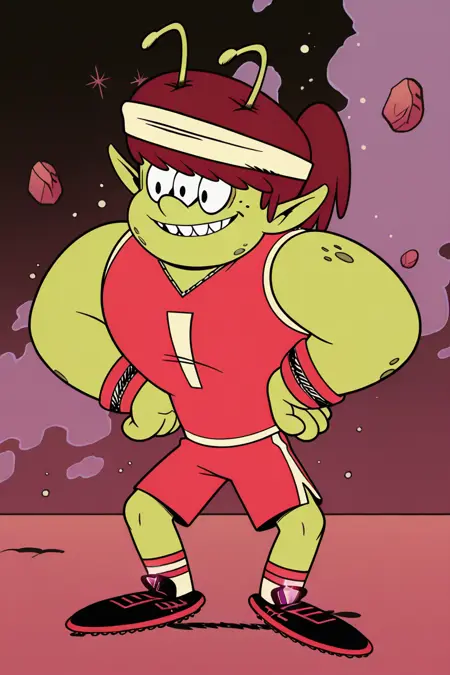 Tricksy (Lynn Loud Alien)- The Loud House