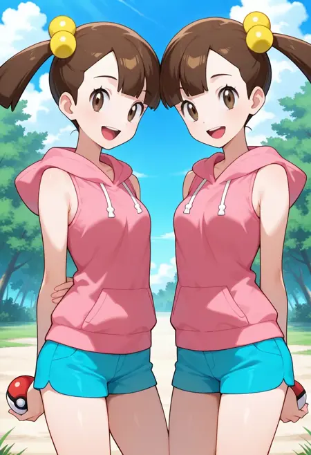 Twins ふたごちゃん / Pokemon HGSS ポケットモンスター ハートゴールド ソウルシルバー - Illustrious