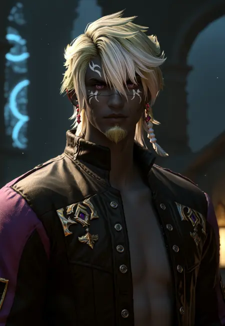 K'hris Tia (Elezen Edition) - XL Pony Illustrious - Pony