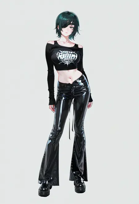 V-Cut Pants
