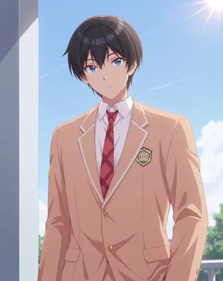 Houjou Saito (Illustrious) | Class no Daikirai na Joshi to Kekkon suru Koto ni Natta [I'm Getting Married to a Girl I Hate in My Class]