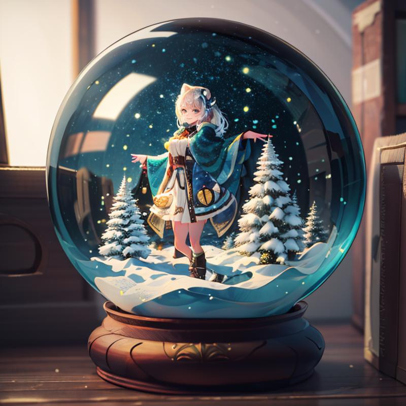 Inside a Snow Globe (Concept) image by CitronLegacy