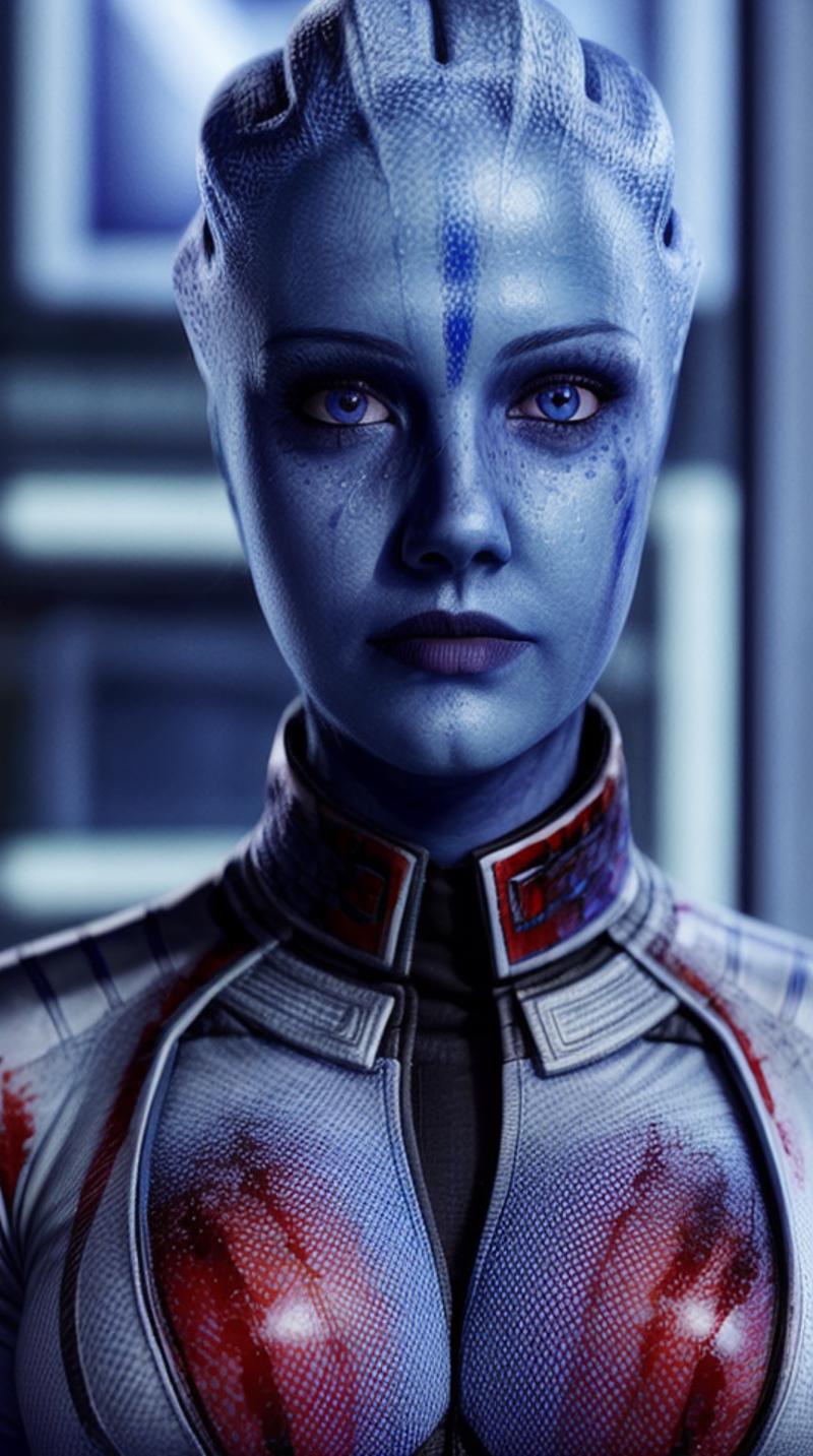 Liara T'Soni (Mass Effect) LoRA image by pirsuspro