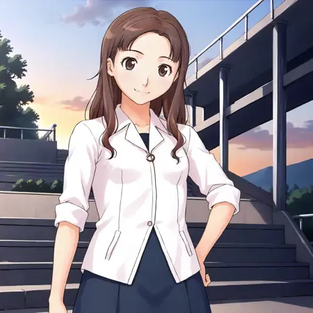 Tomoko Kawada (KimiKiss) XL pony LORA