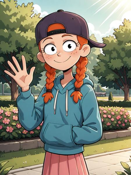 Maggie (Amphibia) IllustriousXL v1.0