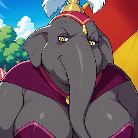 [Pony/Illu] Elephant Matriarch (Dumbo)