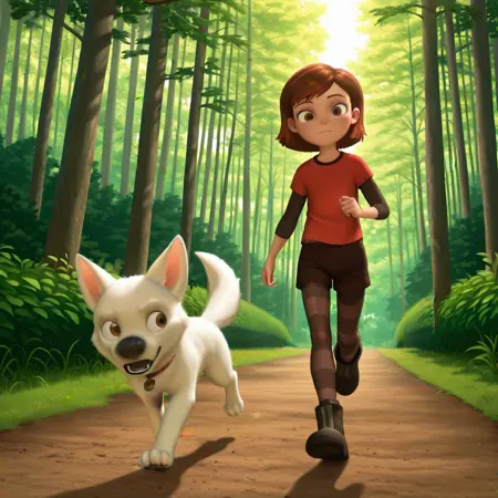 Penny Forrester and Bolt