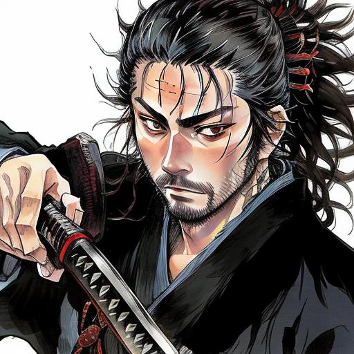 Musashi Miyamoto (Vagabond) image by deniz_sesh