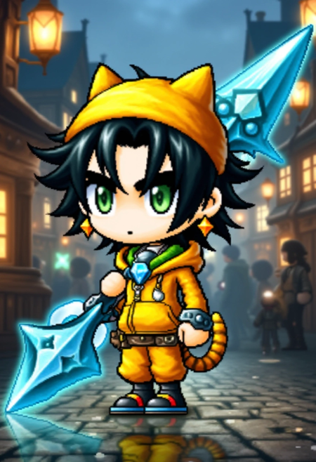 MapleStory Characters | Flux.1 flux1-dev-v0.1
