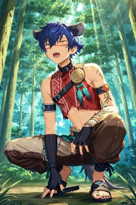 Jun Sazanami (Multiple Outfits) - Ensemble Stars! - (Pony) / (Illustrious)