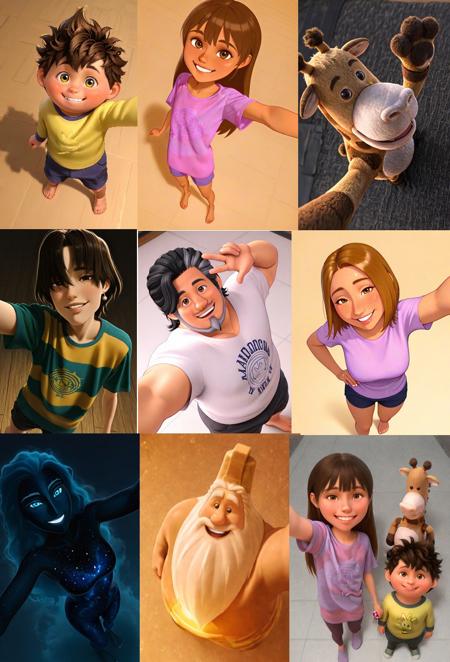 In your Dreams Characters - Dad, Mom, Stevie, Elliot, Baloney Tony, Nightmara, Sandman, Joon Bae Illustrious