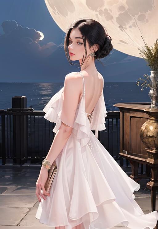 [Lah] Party Dress | Asian woman dress image by Ai_BnB