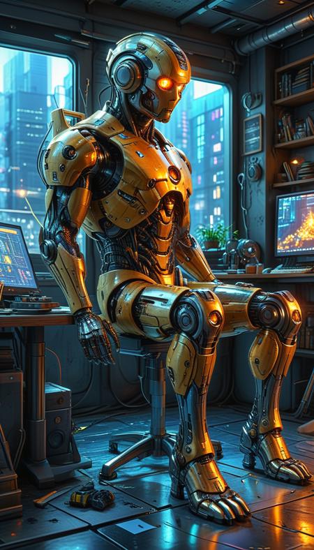 (cel-shading:2)+, (in ARTIST style:1.6), (masterpiece:1.7), hyperrealism, glossy, shinny,
clear image, accurate picture, clear picture, precise image, focused image, Science fiction style, Science fiction,
(cozy comfy living space) on mechanical legs, science fiction, aquarium on mechanical legs focus, cyberpunk city street background, mecha,
comic style, (ultra sharp focus:2), (thin lines:2),
(ultra sharp focus:1.8), (detailed skin:1.8), (thin lines:1.8), (best quality:1.8), <lora:Apparatus_-_Traction_City_Walkers_Vehicles:0.8>, <lora:add-detail-xl:2> (ultra sharp focus:1.8), (detailed skin:1.8), (thin lines:1.8), (best quality:1.8), <lora:glowneon_xl_v1:0.8>