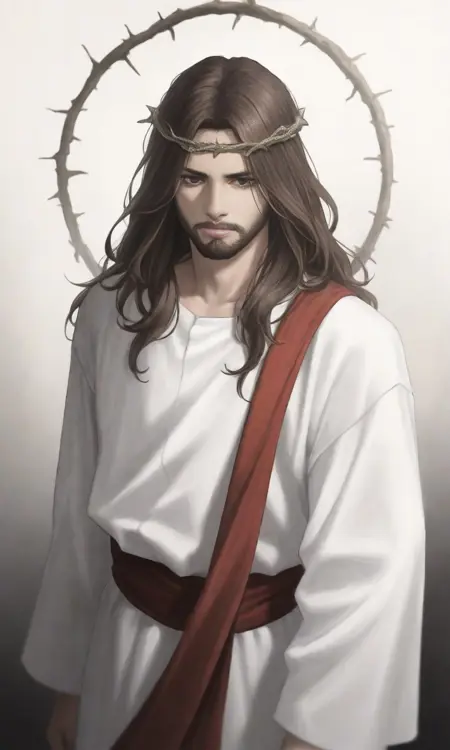 Jesus Christ (The bible ?) - [Illustrious]