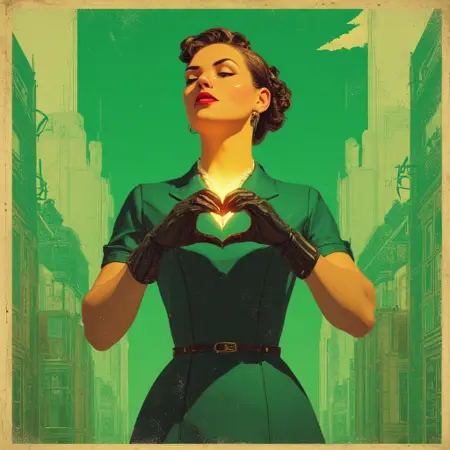 Dieselpunk Propaganda Art