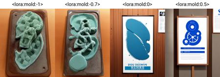 <lora:mold:-1>,mold, poster \(object\),