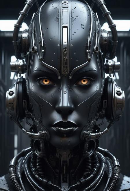 Hyperrealistic art imaginative dark gothic fantasy concept art,bleak,vibrant immersive, cybernetic cyborg,Hyperrealistic art cinematic film still photography in the style of detailed hyperrealism photoshoot . Extremely high-resolution details,photographic,realism pushed to extreme,fine texture,incredibly lifelike
