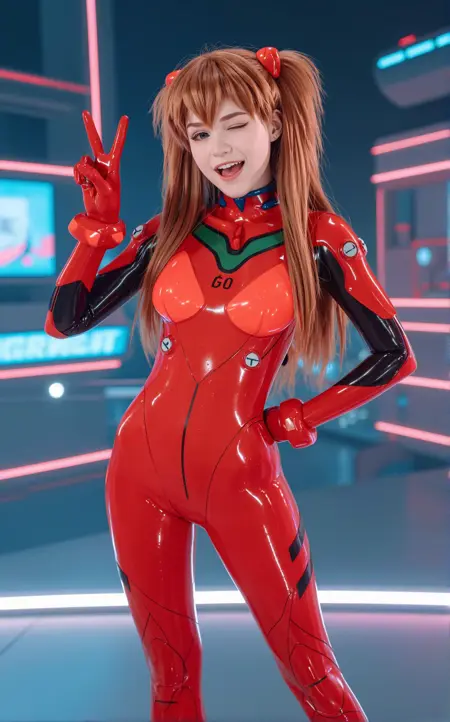 Realistic Asuka Langley - Neon Genesis Evangelion - Z-image LORA