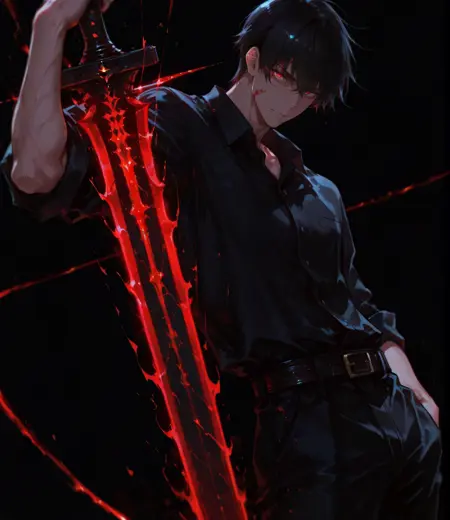 glowing style DK
