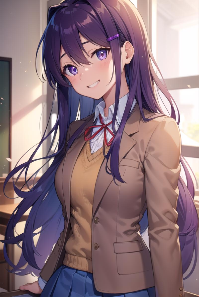 Yuri - Doki Doki Literature Club image by nochekaiser881