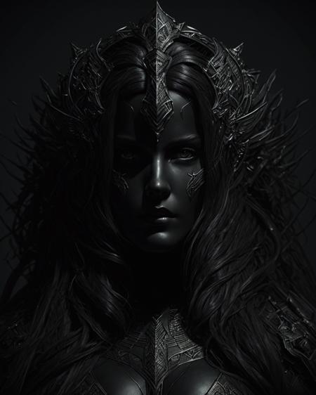 Goddess, Goddess of Death, detailing, facial detailing, ultra quality, cinematic lighting, perfect and beautiful face, perfect composition, realistic, circuit board, fantasy, illustration, artstation, trial dark fantasy, photorealistic concept art, intense shadows, intense lighting :: 8k resolution, ultra-detailed quality 3D octane render, sharp focus, wallpaper, HDR, high quality, high-definition stylize 500