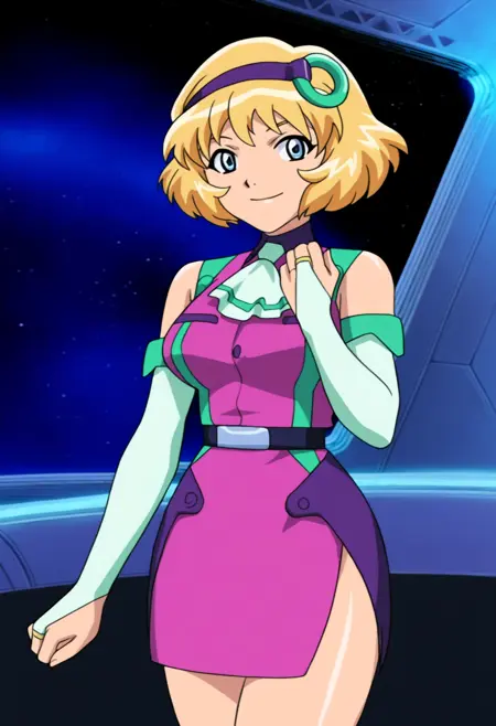 Belvedere Coco ベルヴェデール・ココ - Vandread ヴァンドレッド [PonyXL | Illustrious]