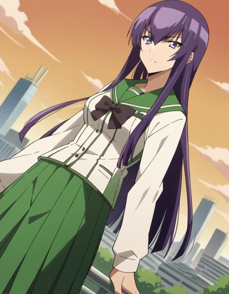 Saeko Busujima (毒島 冴子) - Highschool of the Dead (学園黙示録 