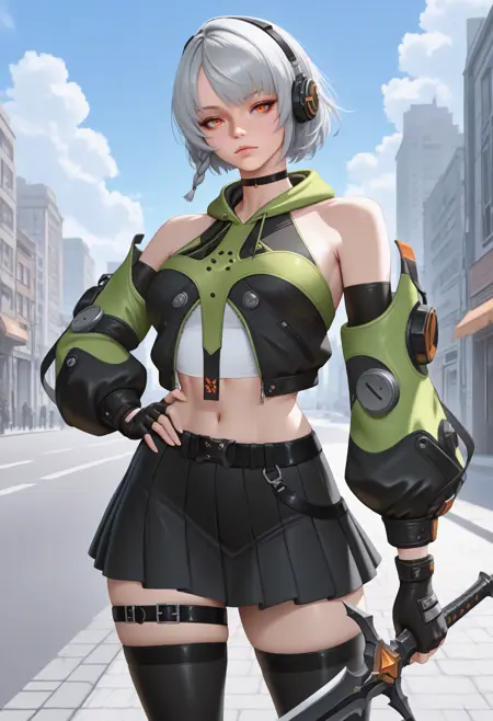 [IllustriousXL v0.1] Anby Demara | Zenless Zone Zero