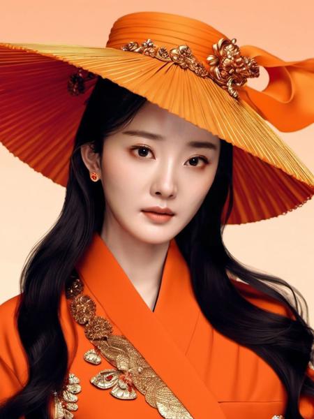 photo realistic, yangmi woman,fashion,high resolution,warm color palette,beautiful, astonishing,  <lora:yangmi_XLL6e4_10:0.6>
