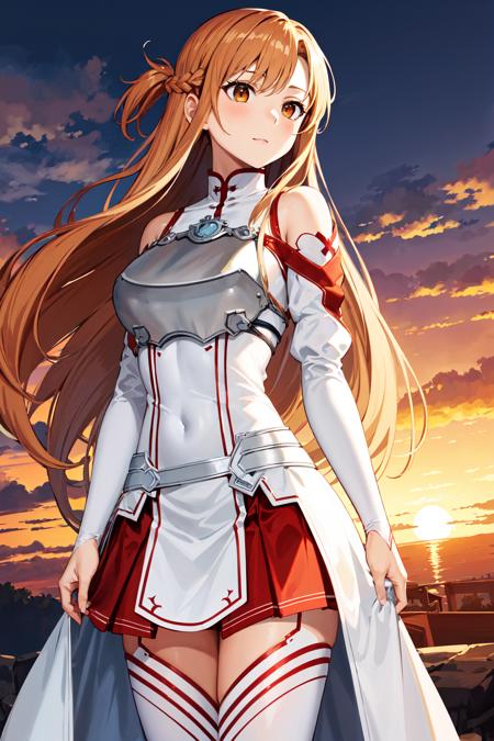 sword art online - Yuuki Asuna Female Long Hair Fanart