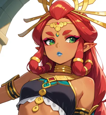 Riju - Legend of Zelda TOTK - BOTW Illustrious COMMISSION