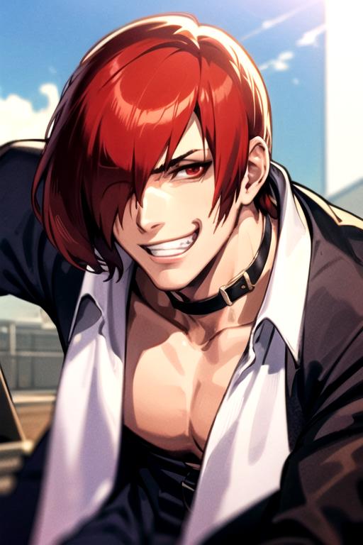 Iori Yagami (The King of Fighters) image by AI_Kengkador