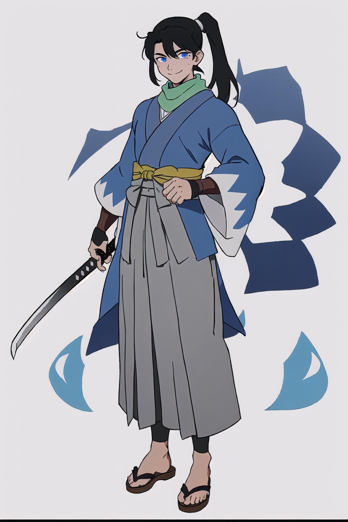 Shinsengumi Haori (新選組 羽織) [Clothing Lora] image by duskfallcrew