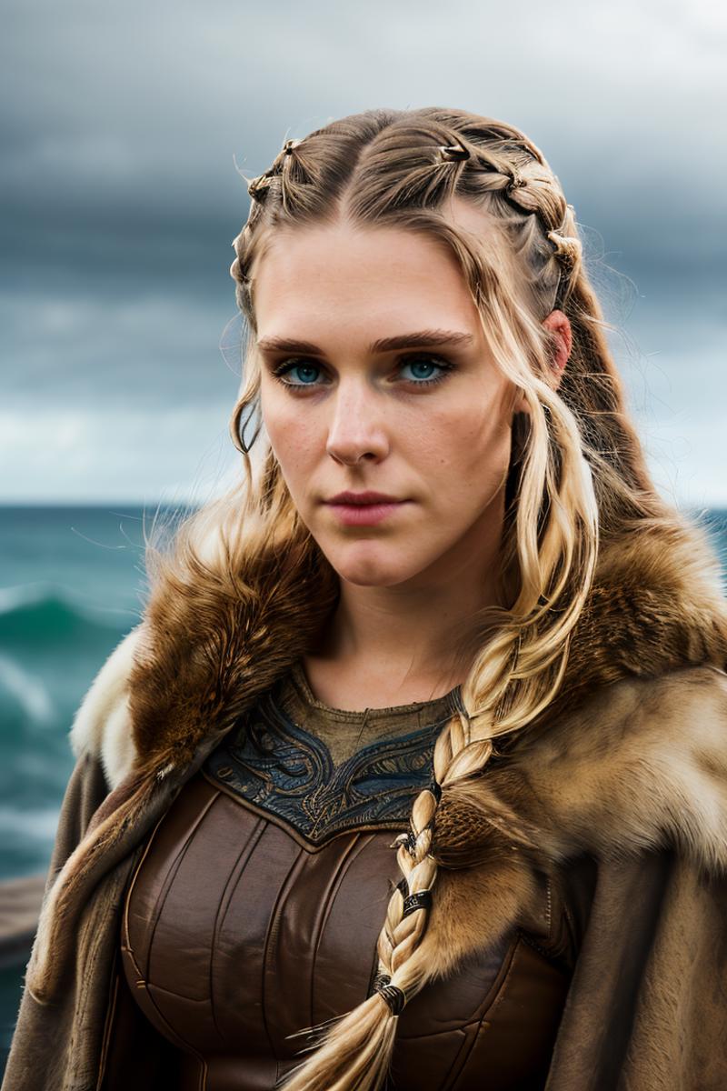 Actress Gaia Weiss (Vikings) image by Malessar