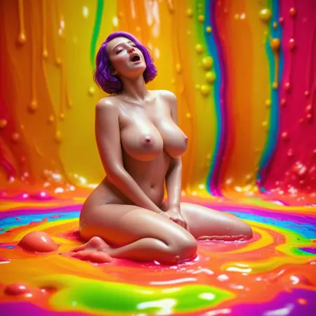 Rainbow Slime DX - Beeble's Realistic PonyXL