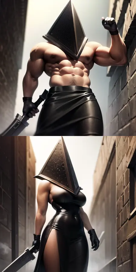 Pyramid head LoRa