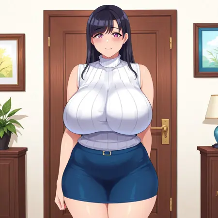 Fuyume from the hentai game Don't Let It Bloom (STARWORKS)