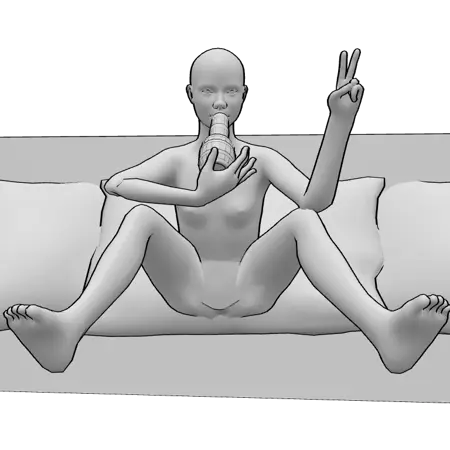 Girl Smoking Bong - ControlNet Pack