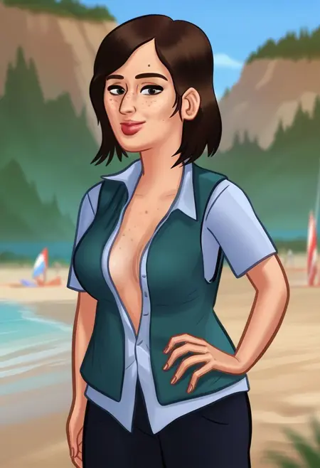 Summertime Saga - Veronica Fletcher (Pony)